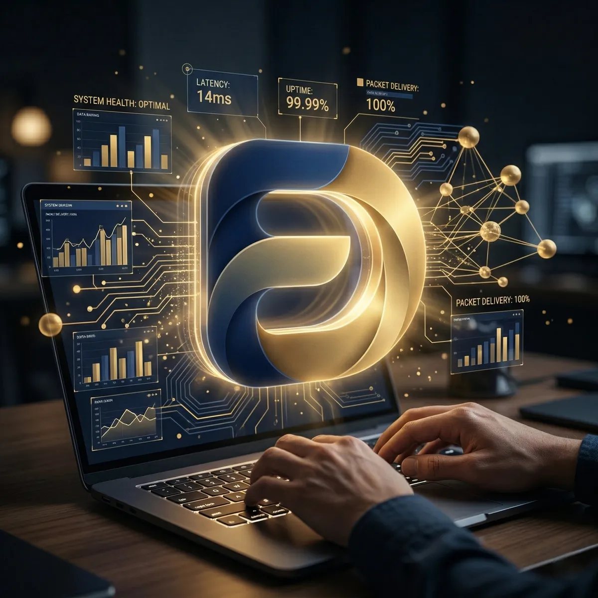 Mockup de site profissional